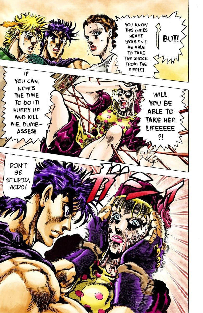 Read JoJo's Bizarre Adventure Part 2 Battle Tendency Official Colored Manga Online