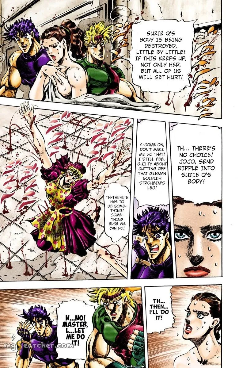 Read JoJo's Bizarre Adventure Part 2 Battle Tendency Official Colored Manga Online