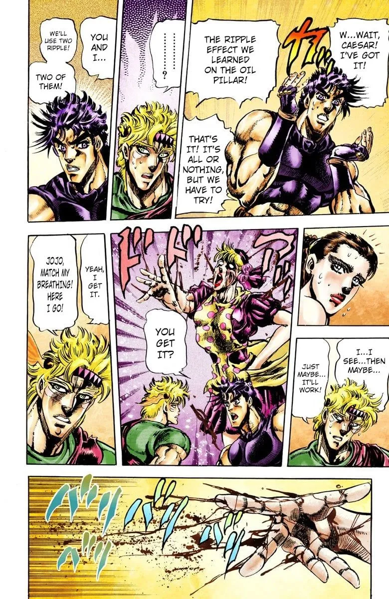 Read JoJo's Bizarre Adventure Part 2 Battle Tendency Official Colored Manga Online