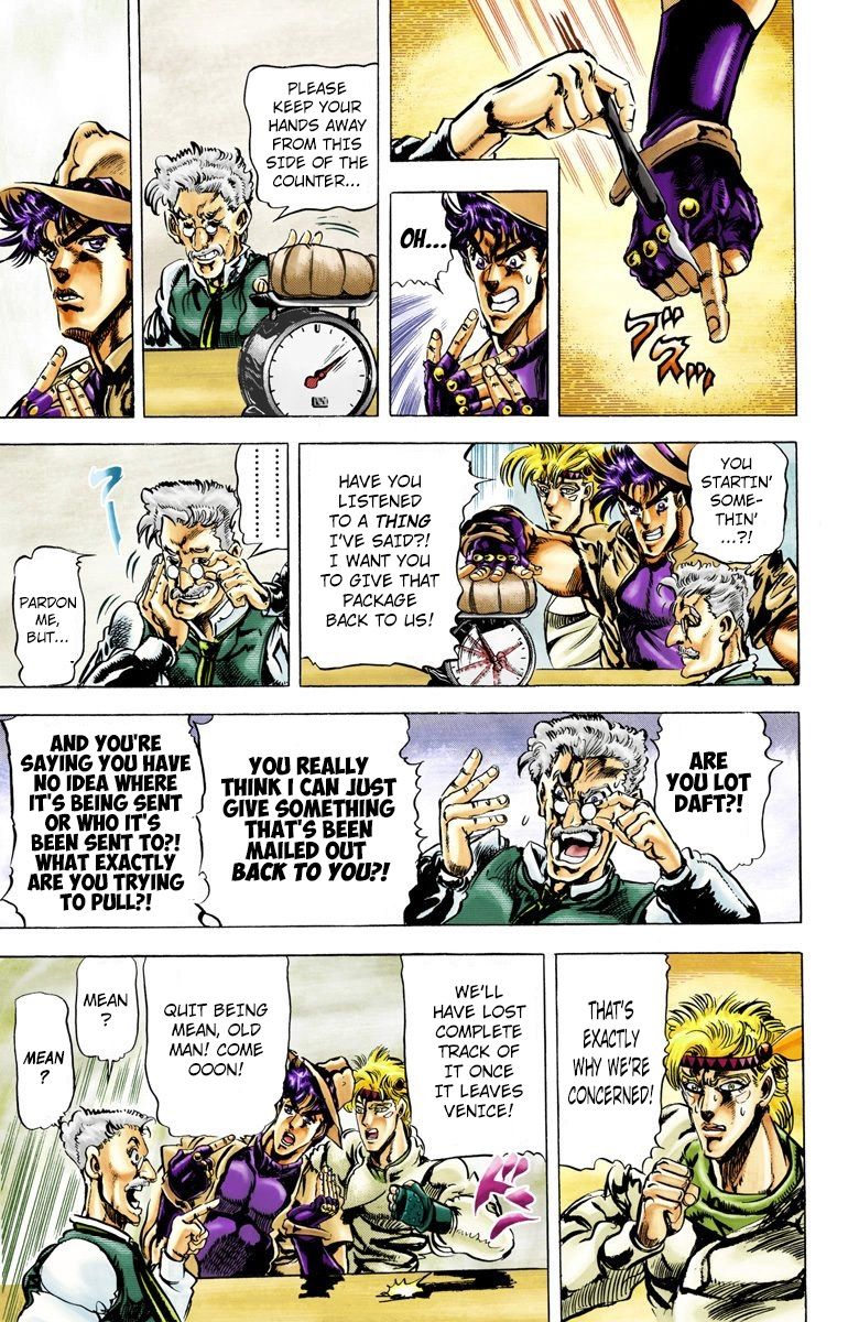 Read JoJo's Bizarre Adventure Part 2 Battle Tendency Official Colored Manga Online
