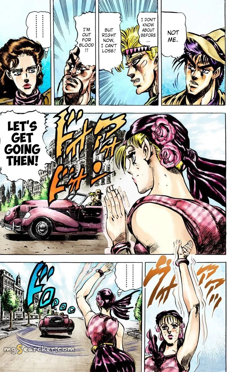 Read JoJo's Bizarre Adventure Part 2 Battle Tendency Official Colored Manga Online
