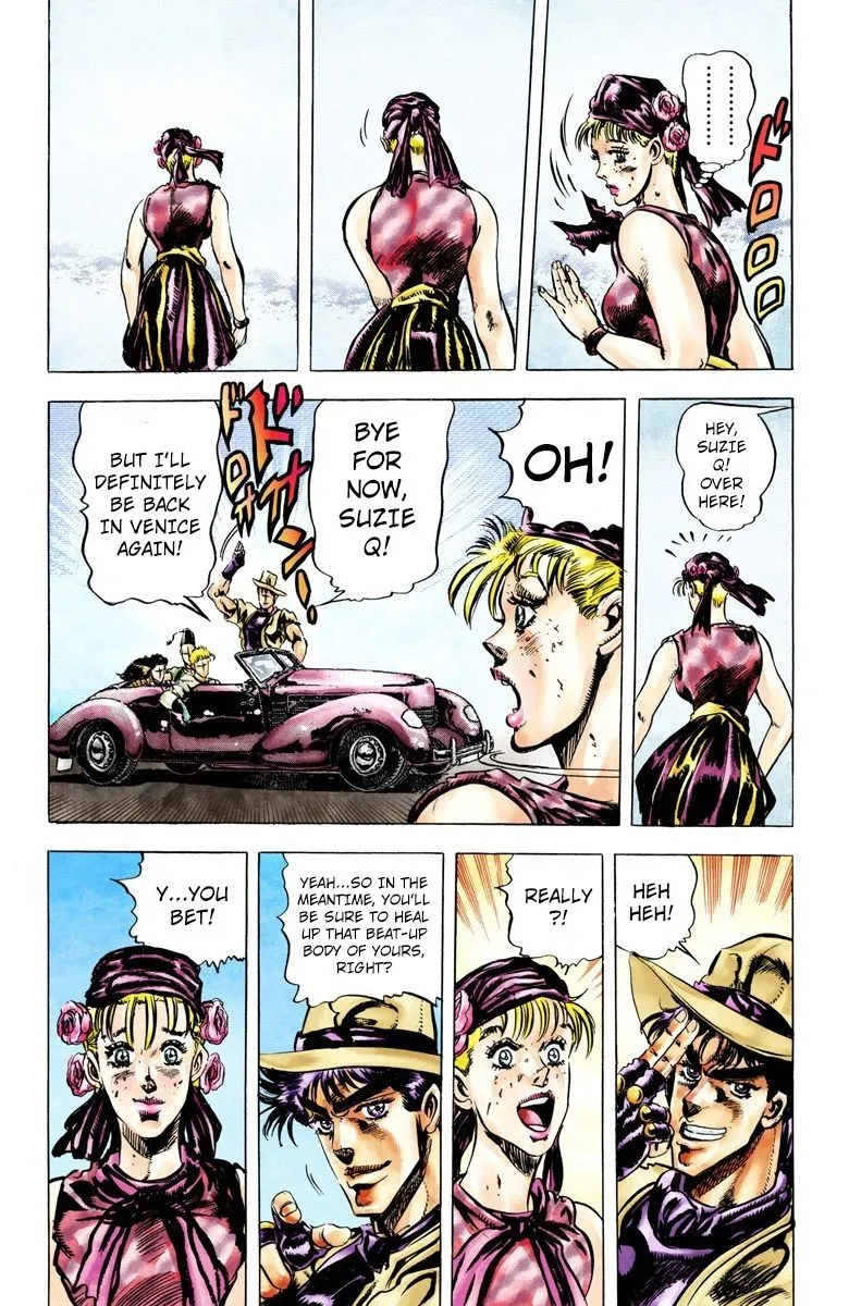 Read JoJo's Bizarre Adventure Part 2 Battle Tendency Official Colored Manga Online