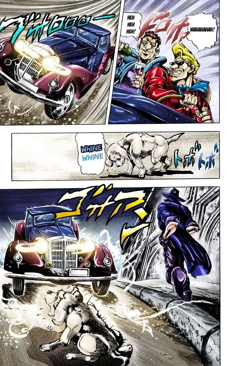 Read JoJo's Bizarre Adventure Part 2 Battle Tendency Official Colored Manga Online