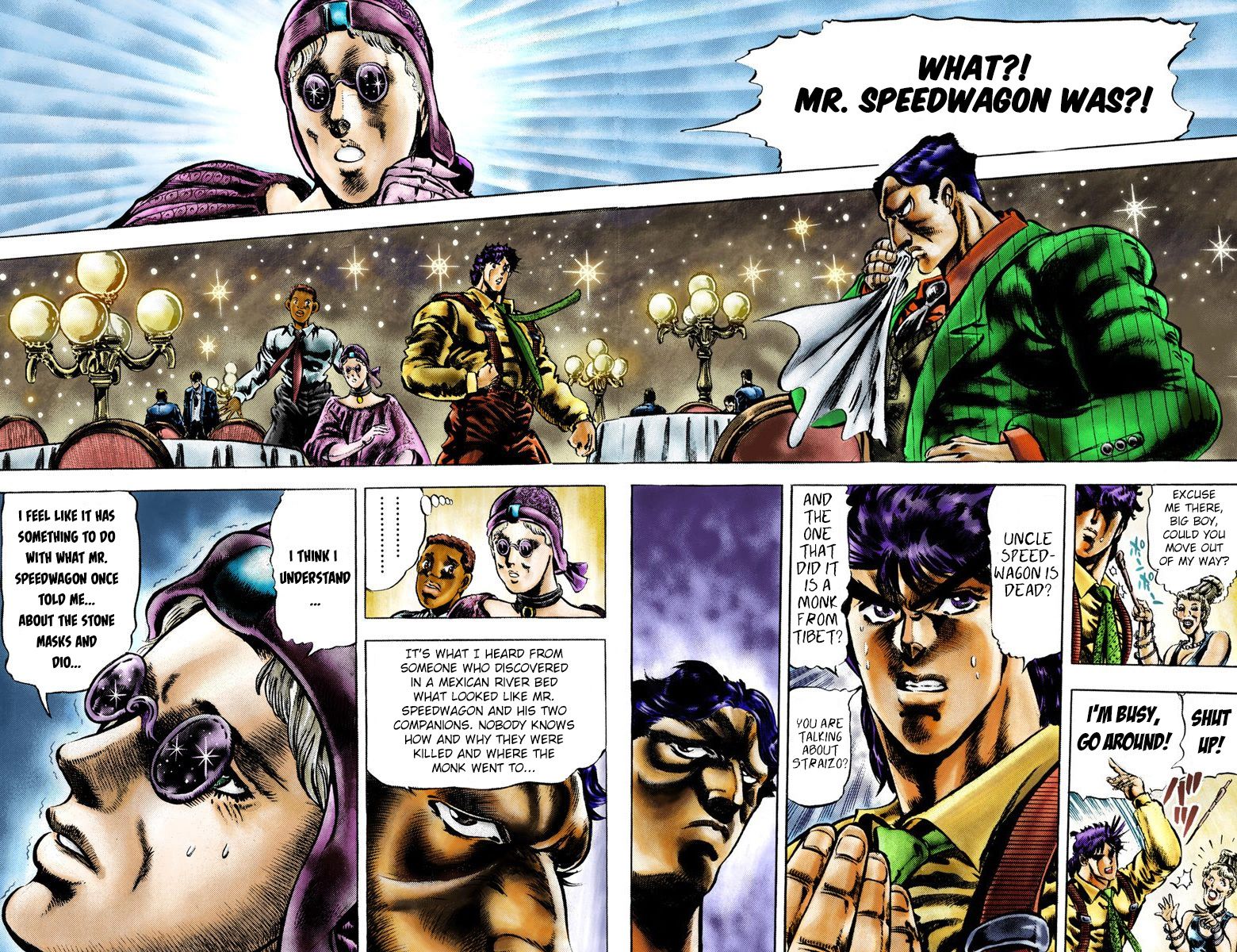 Read JoJo's Bizarre Adventure Part 2 Battle Tendency Official Colored Manga Online