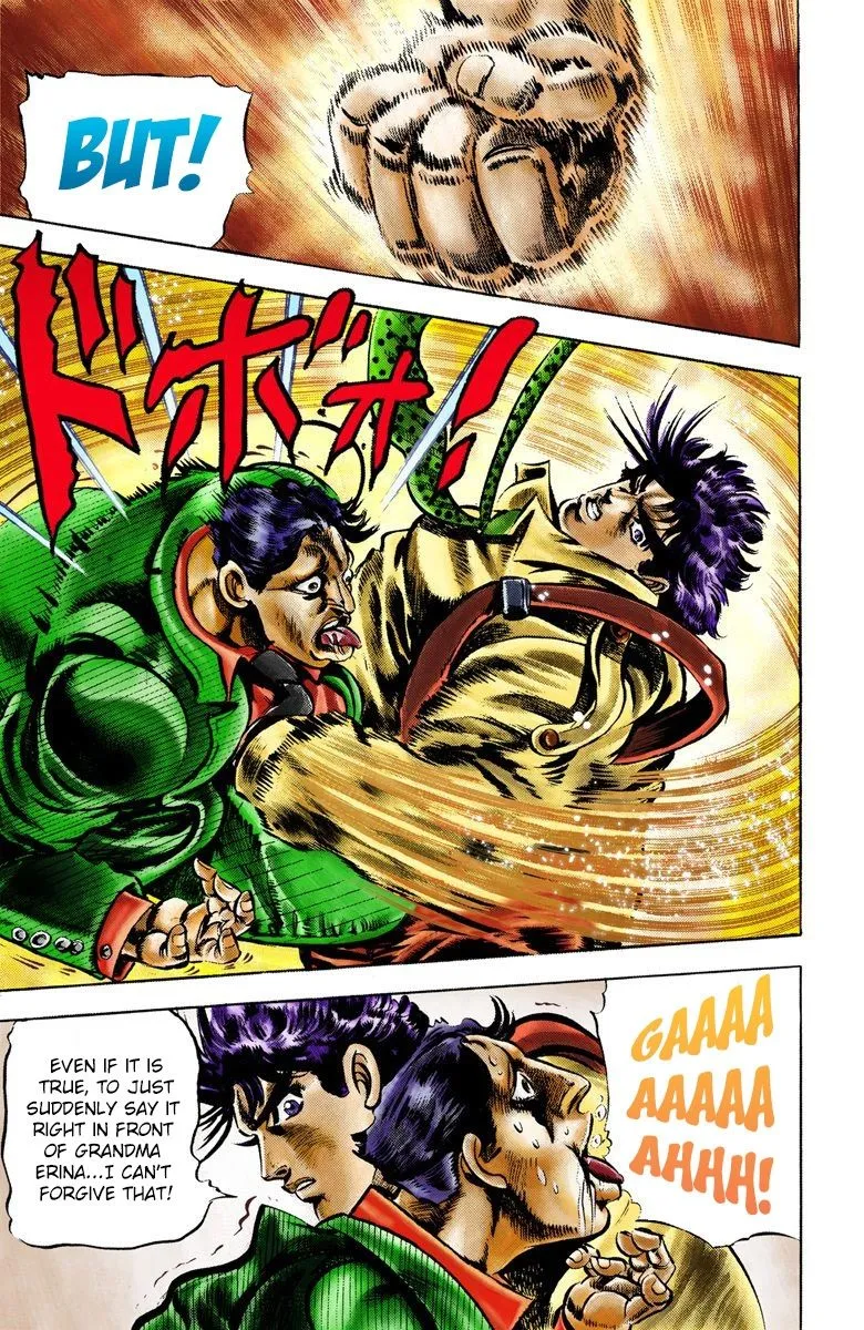 Read JoJo's Bizarre Adventure Part 2 Battle Tendency Official Colored Manga Online