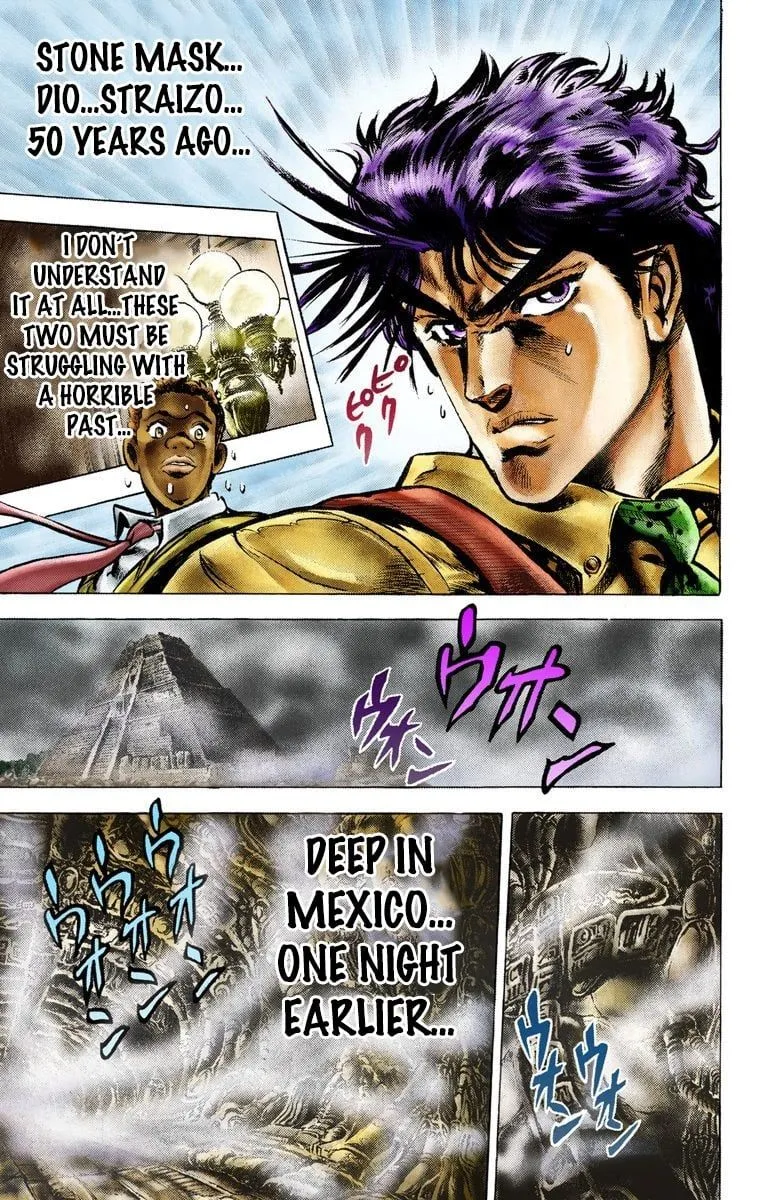 Read JoJo's Bizarre Adventure Part 2 Battle Tendency Official Colored Manga Online