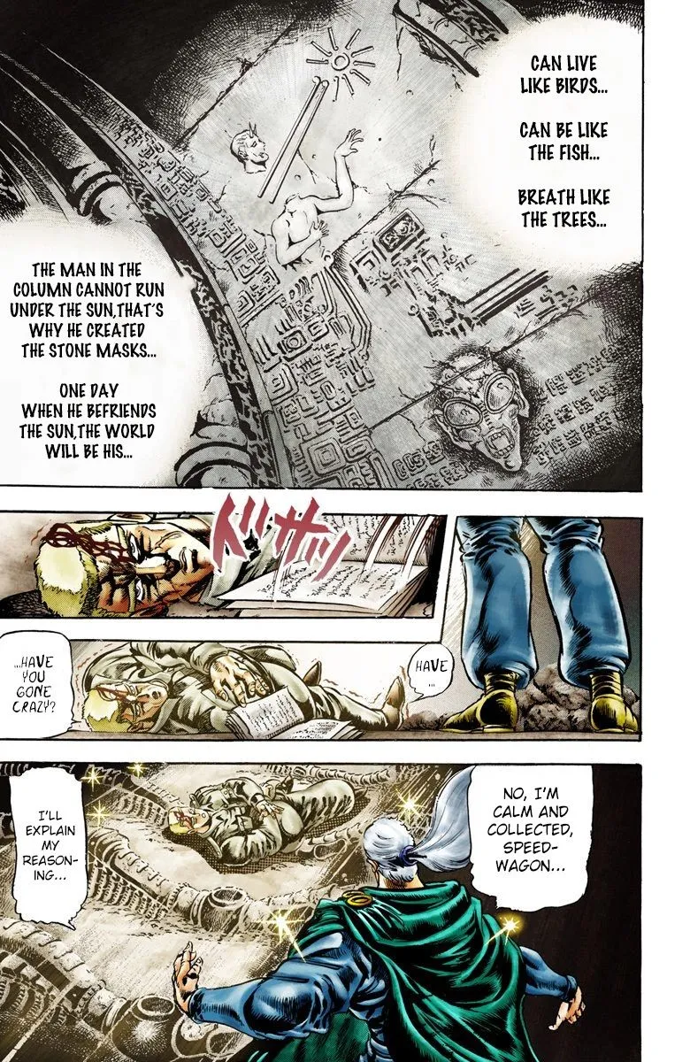 Read JoJo's Bizarre Adventure Part 2 Battle Tendency Official Colored Manga Online