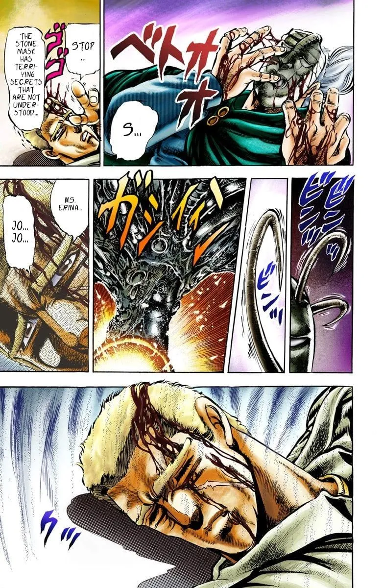 Read JoJo's Bizarre Adventure Part 2 Battle Tendency Official Colored Manga Online