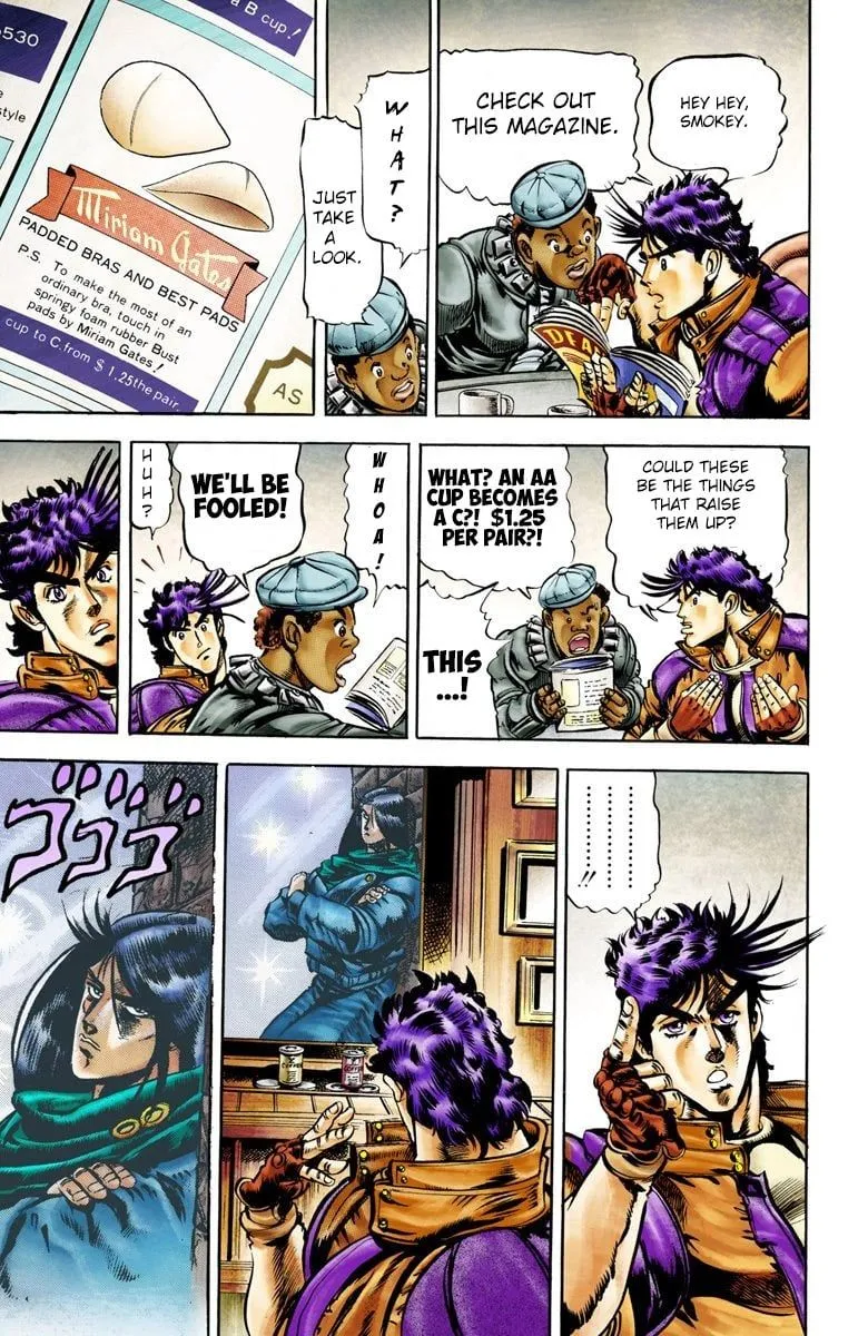 Read JoJo's Bizarre Adventure Part 2 Battle Tendency Official Colored Manga Online