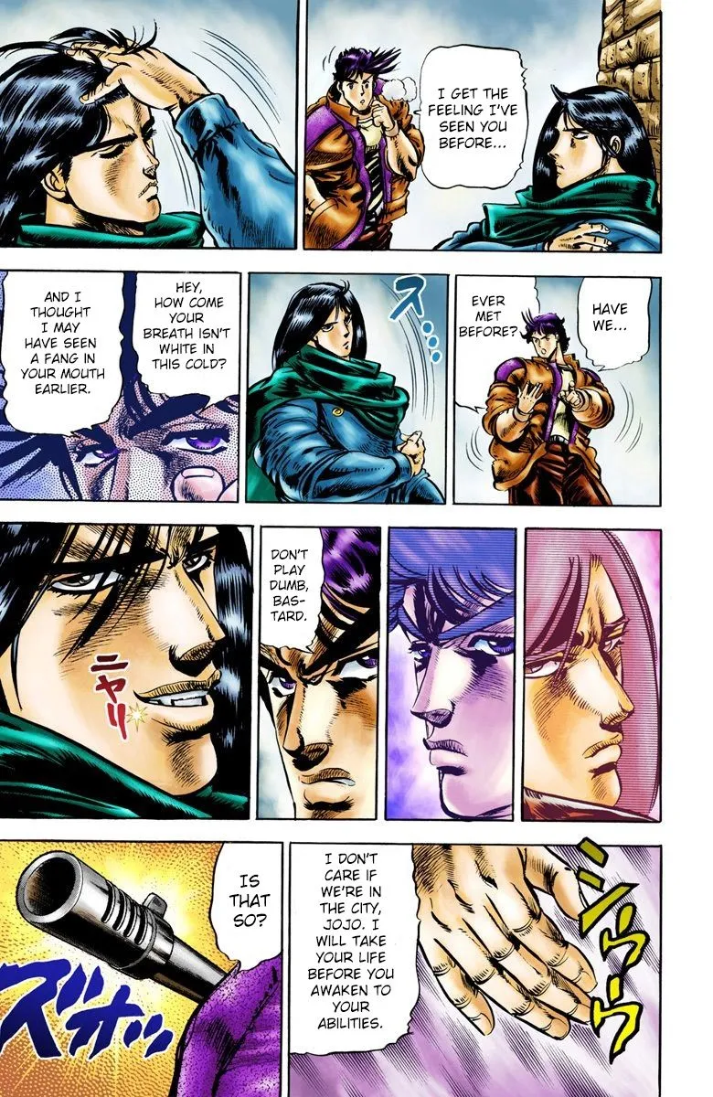 Read JoJo's Bizarre Adventure Part 2 Battle Tendency Official Colored Manga Online