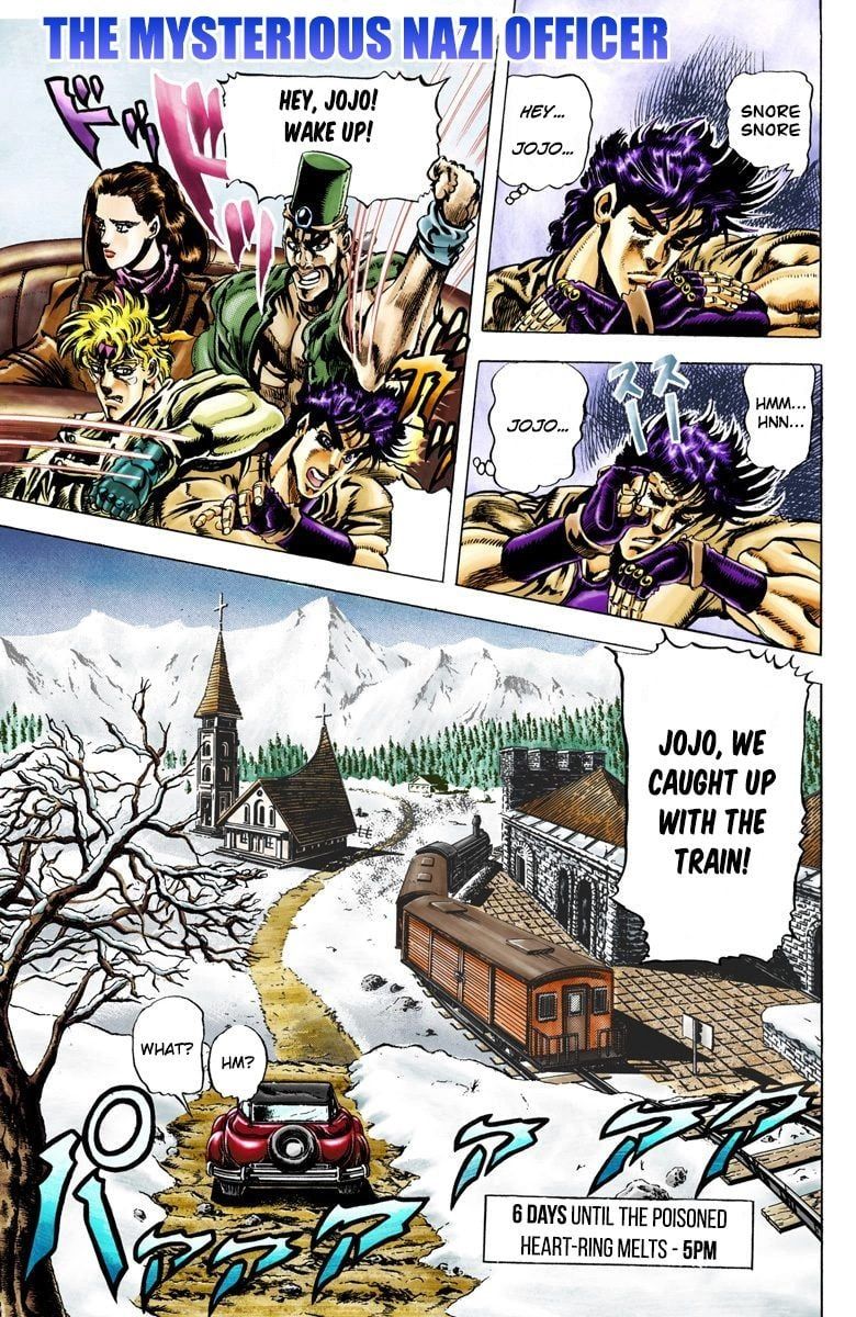 Read JoJo's Bizarre Adventure Part 2 Battle Tendency Official Colored Manga Online