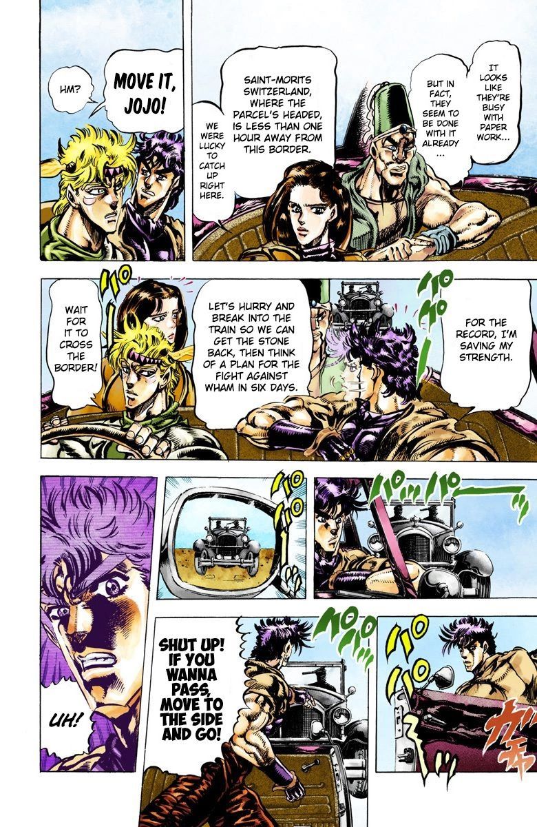 Read JoJo's Bizarre Adventure Part 2 Battle Tendency Official Colored Manga Online
