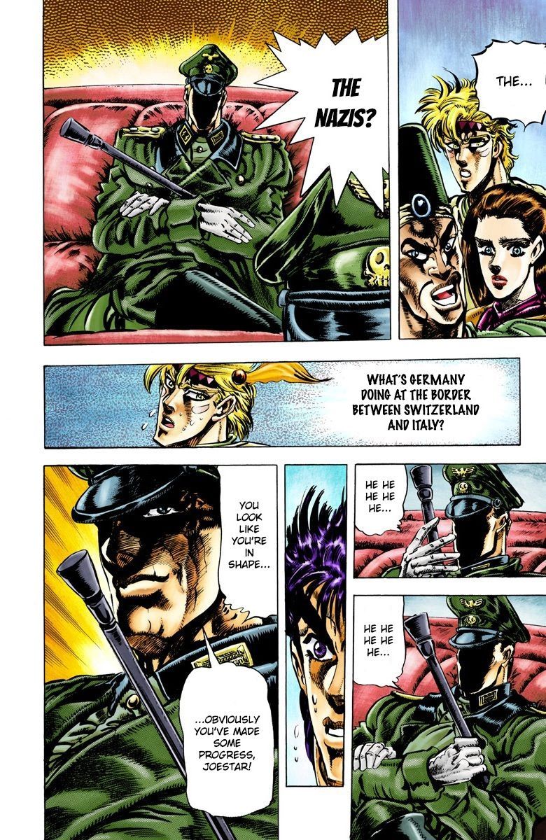 Read JoJo's Bizarre Adventure Part 2 Battle Tendency Official Colored Manga Online