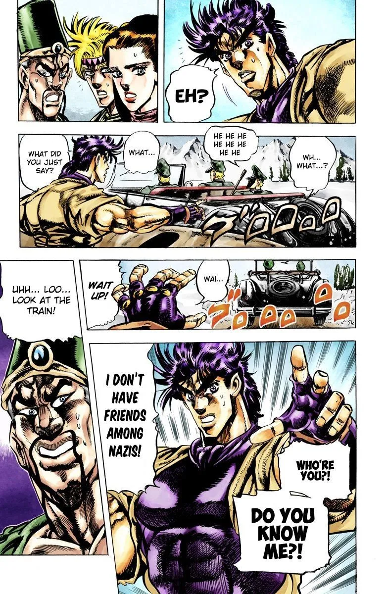 Read JoJo's Bizarre Adventure Part 2 Battle Tendency Official Colored Manga Online