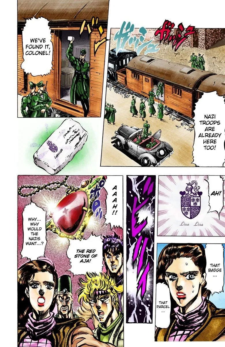 Read JoJo's Bizarre Adventure Part 2 Battle Tendency Official Colored Manga Online