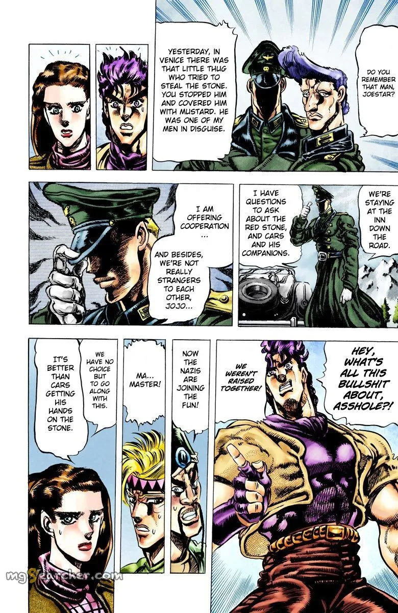 Read JoJo's Bizarre Adventure Part 2 Battle Tendency Official Colored Manga Online