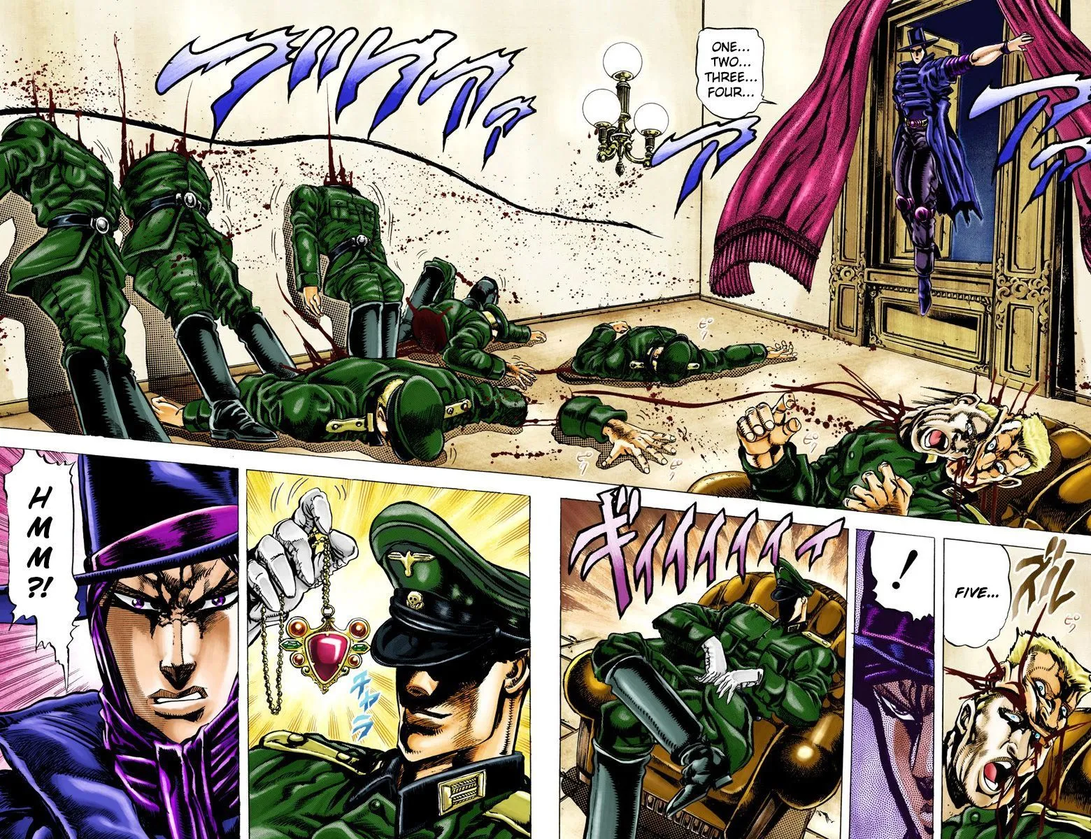 Read JoJo's Bizarre Adventure Part 2 Battle Tendency Official Colored Manga Online