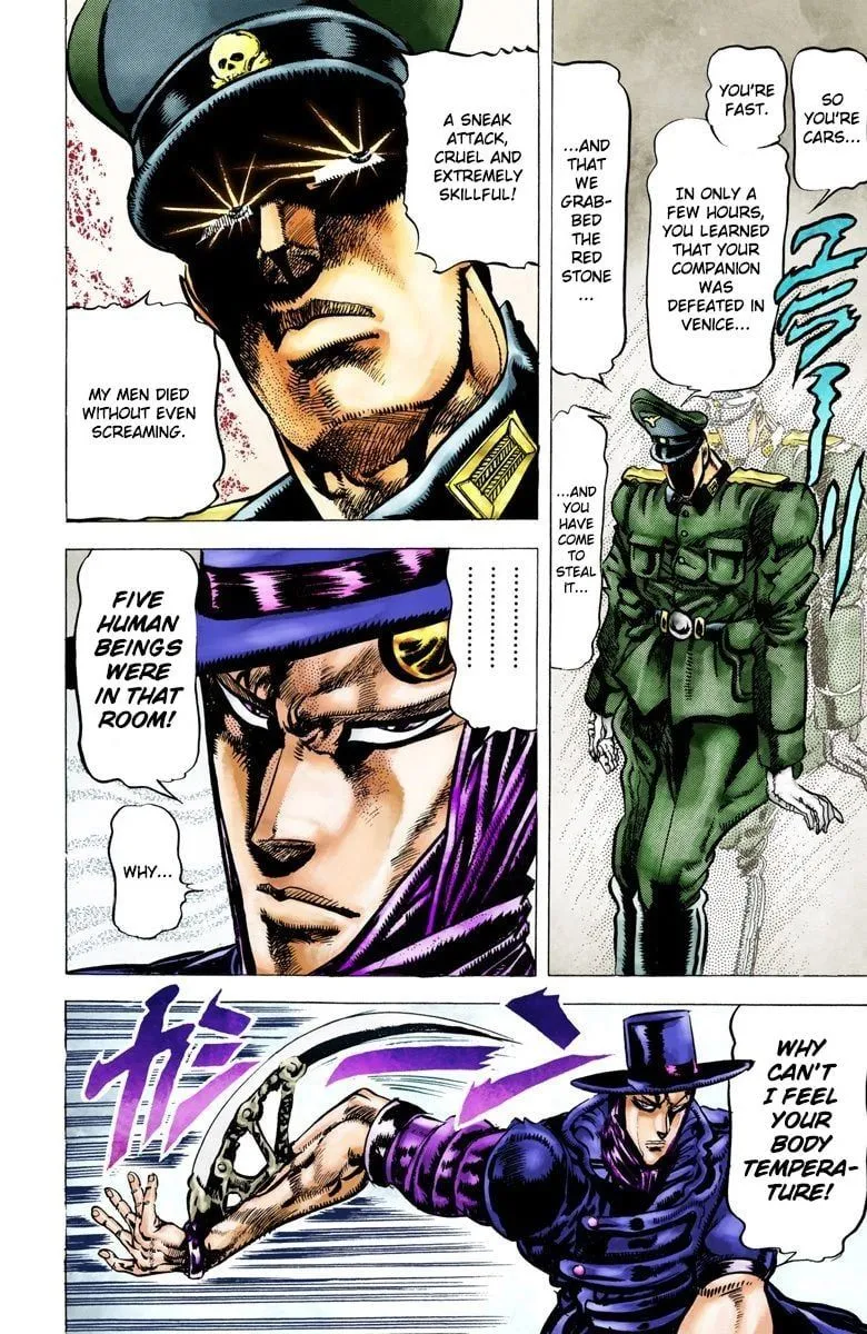 Read JoJo's Bizarre Adventure Part 2 Battle Tendency Official Colored Manga Online