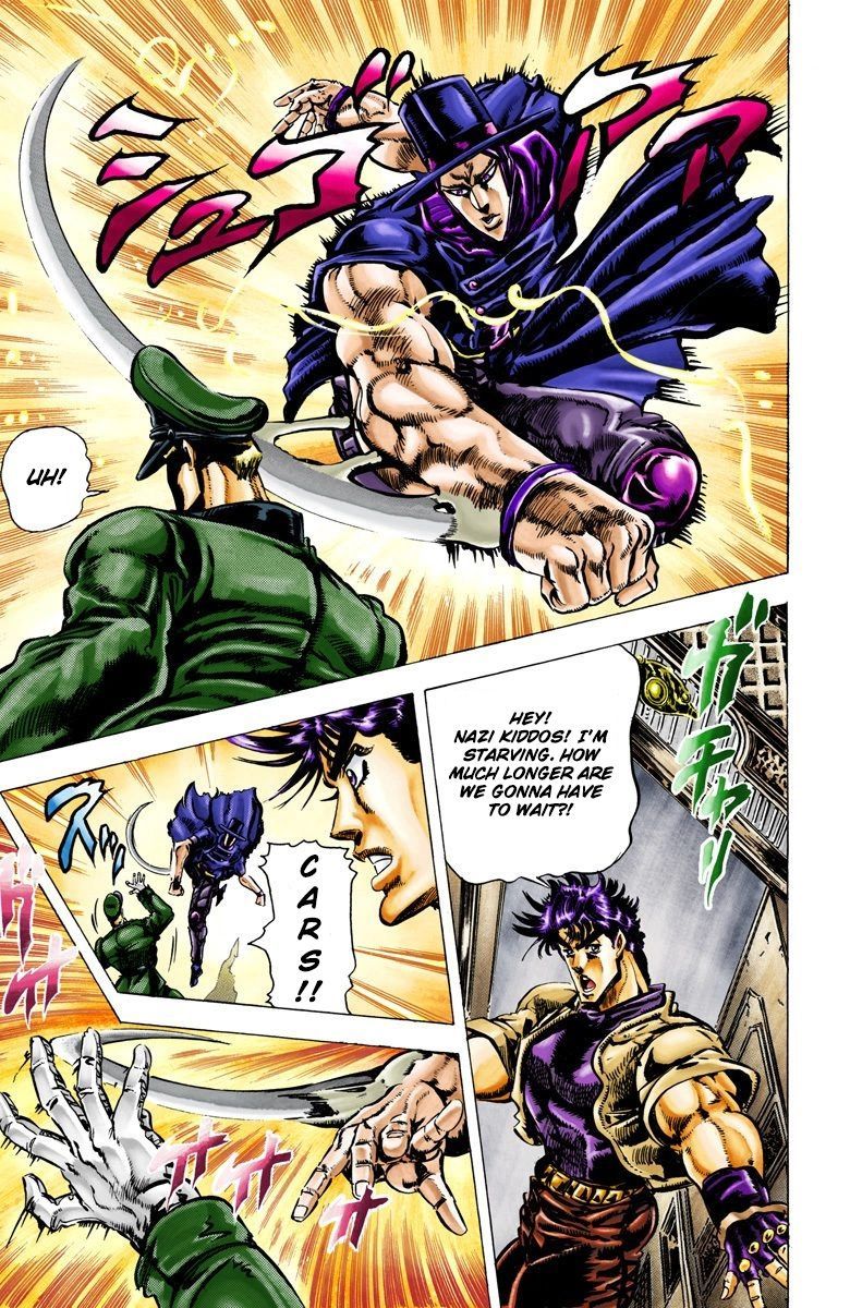 Read JoJo's Bizarre Adventure Part 2 Battle Tendency Official Colored Manga Online
