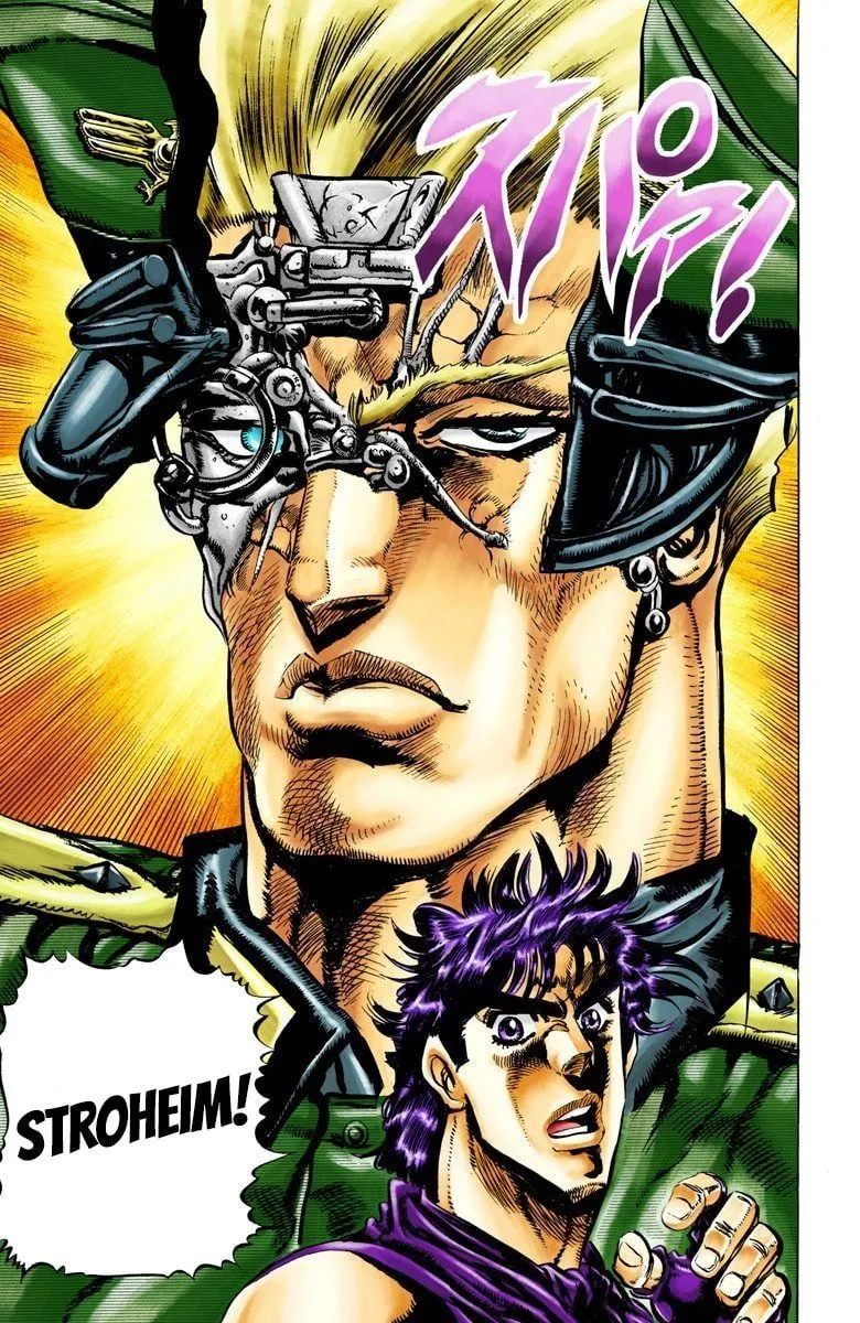 Read JoJo's Bizarre Adventure Part 2 Battle Tendency Official Colored Manga Online