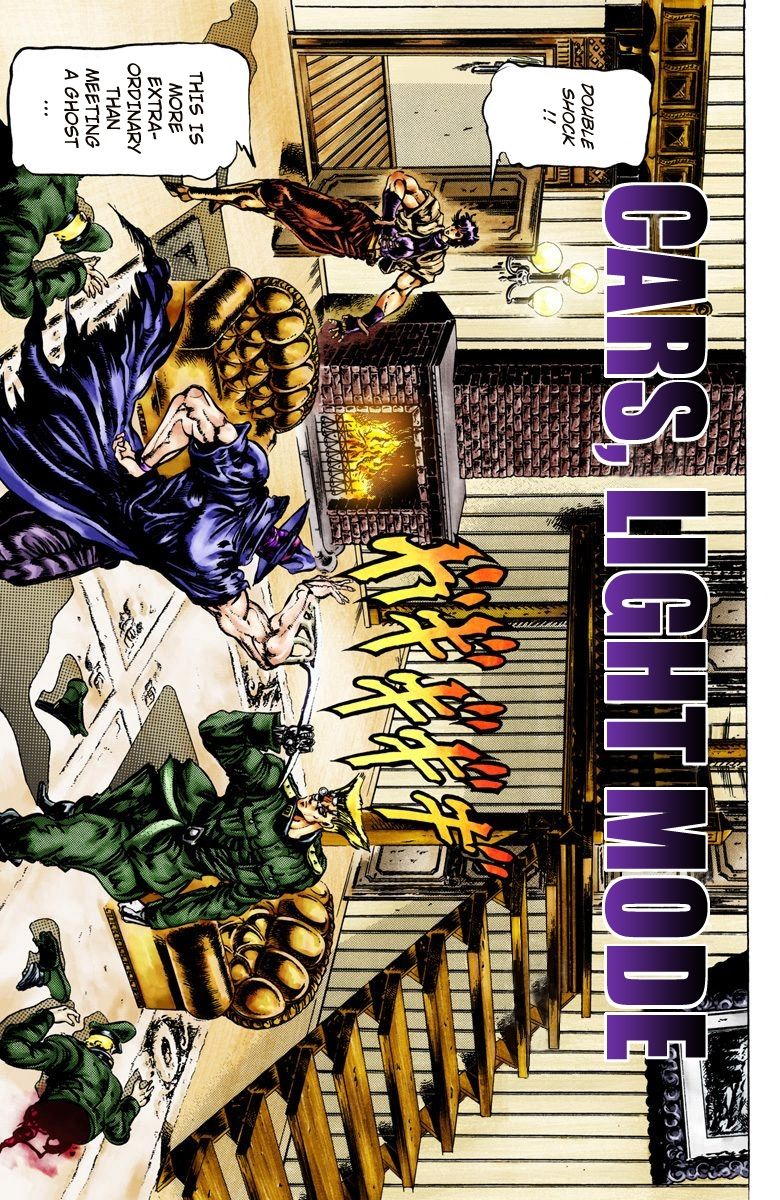 Read JoJo's Bizarre Adventure Part 2 Battle Tendency Official Colored Manga Online