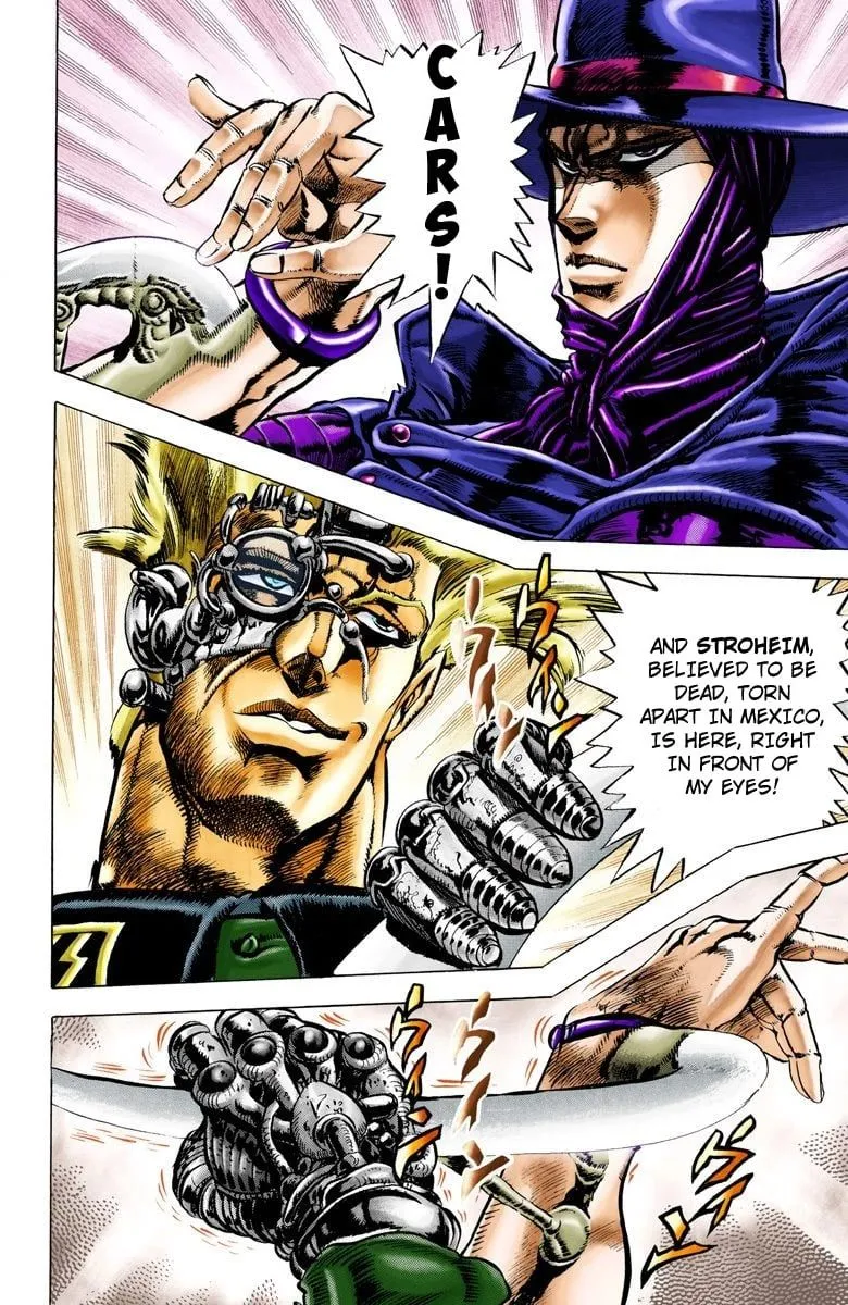 Read JoJo's Bizarre Adventure Part 2 Battle Tendency Official Colored Manga Online