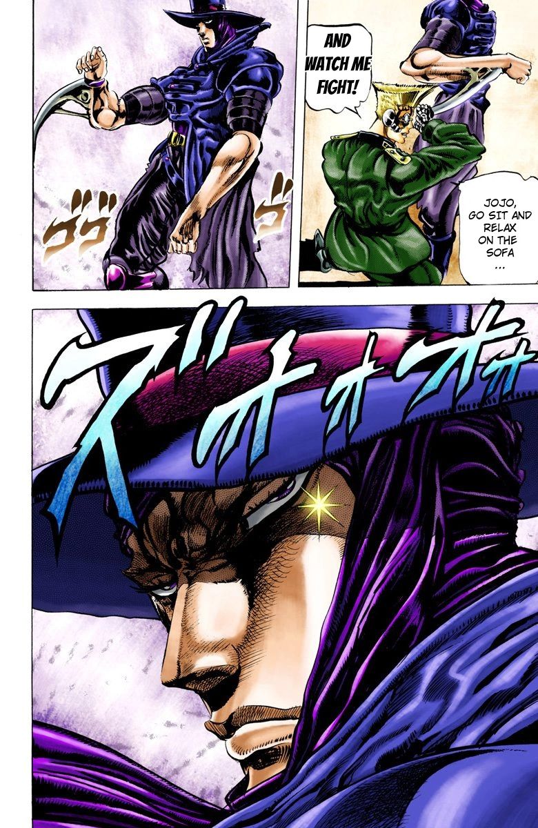 Read JoJo's Bizarre Adventure Part 2 Battle Tendency Official Colored Manga Online