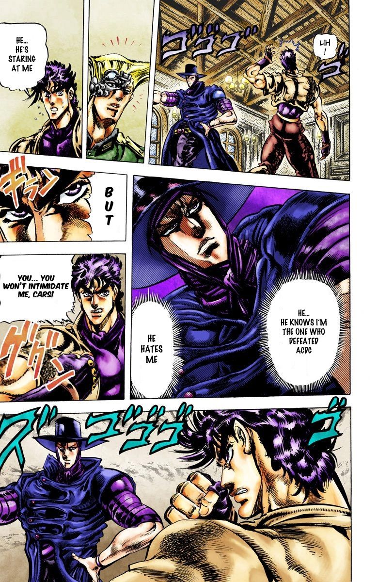 Read JoJo's Bizarre Adventure Part 2 Battle Tendency Official Colored Manga Online