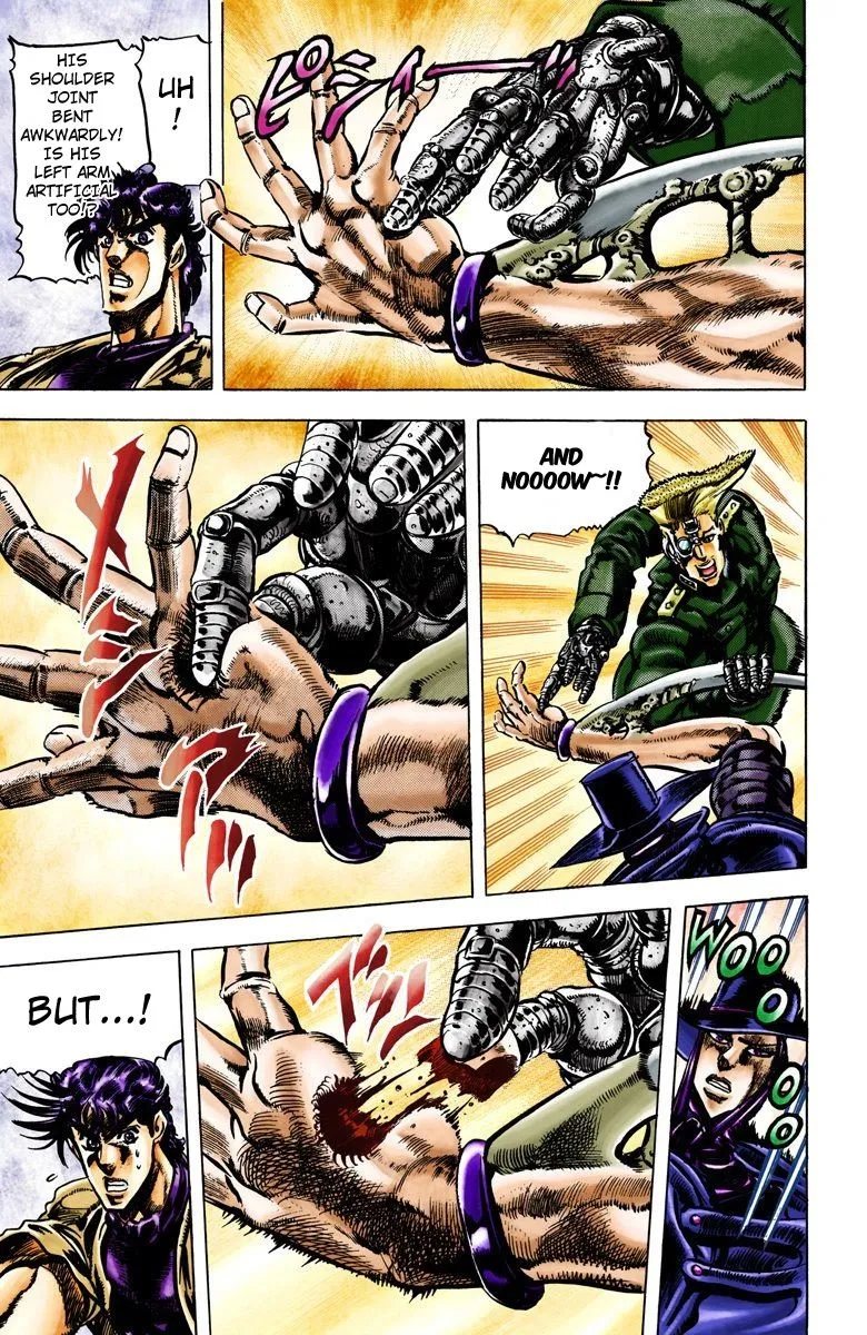 Read JoJo's Bizarre Adventure Part 2 Battle Tendency Official Colored Manga Online
