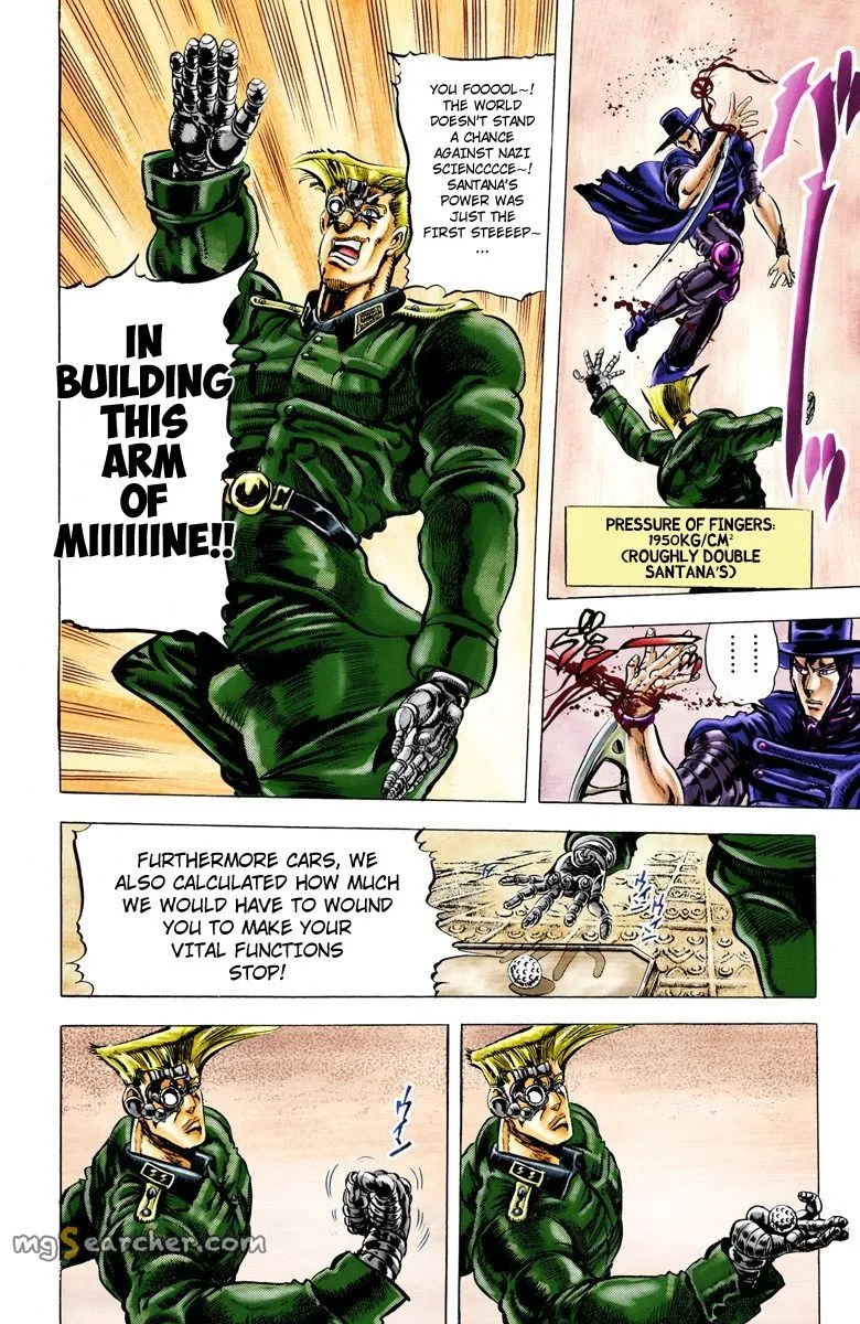 Read JoJo's Bizarre Adventure Part 2 Battle Tendency Official Colored Manga Online