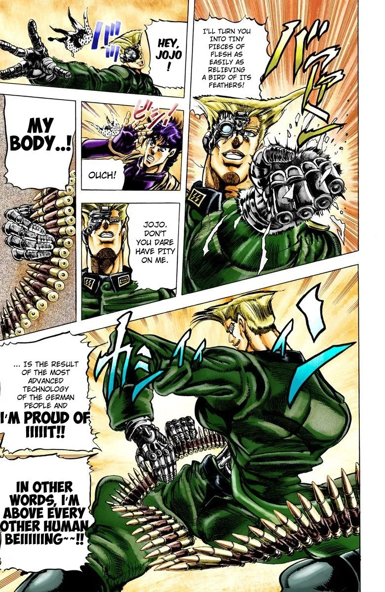 Read JoJo's Bizarre Adventure Part 2 Battle Tendency Official Colored Manga Online