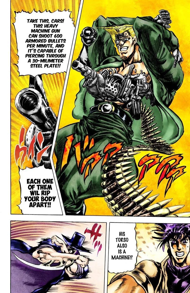 Read JoJo's Bizarre Adventure Part 2 Battle Tendency Official Colored Manga Online