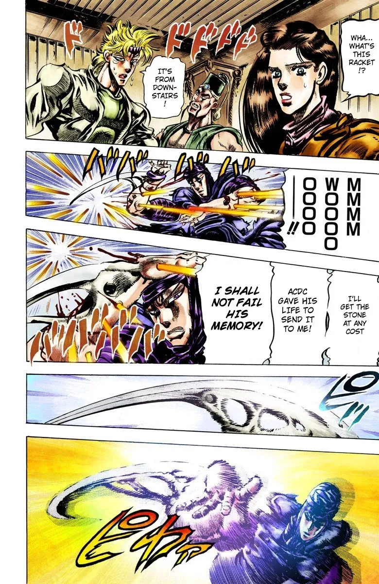 Read JoJo's Bizarre Adventure Part 2 Battle Tendency Official Colored Manga Online