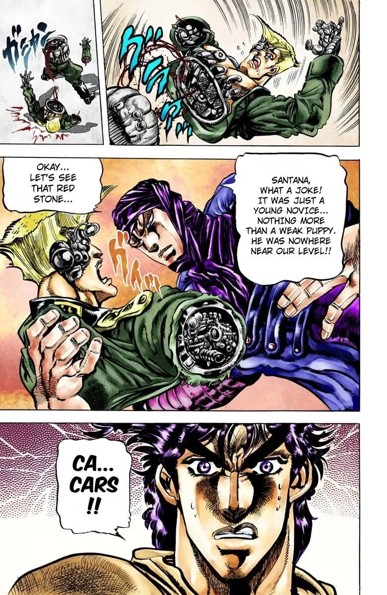 Read JoJo's Bizarre Adventure Part 2 Battle Tendency Official Colored Manga Online