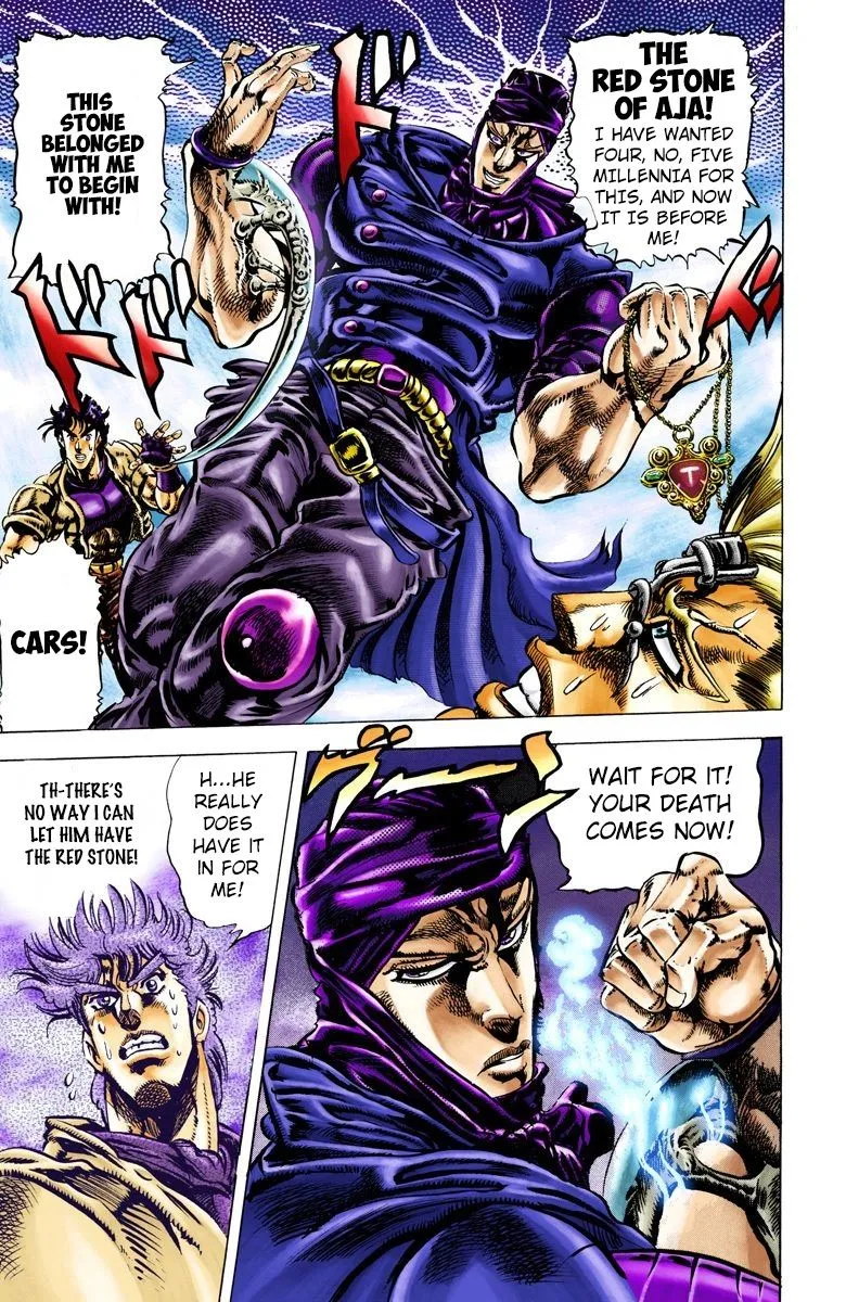 Read JoJo's Bizarre Adventure Part 2 Battle Tendency Official Colored Manga Online