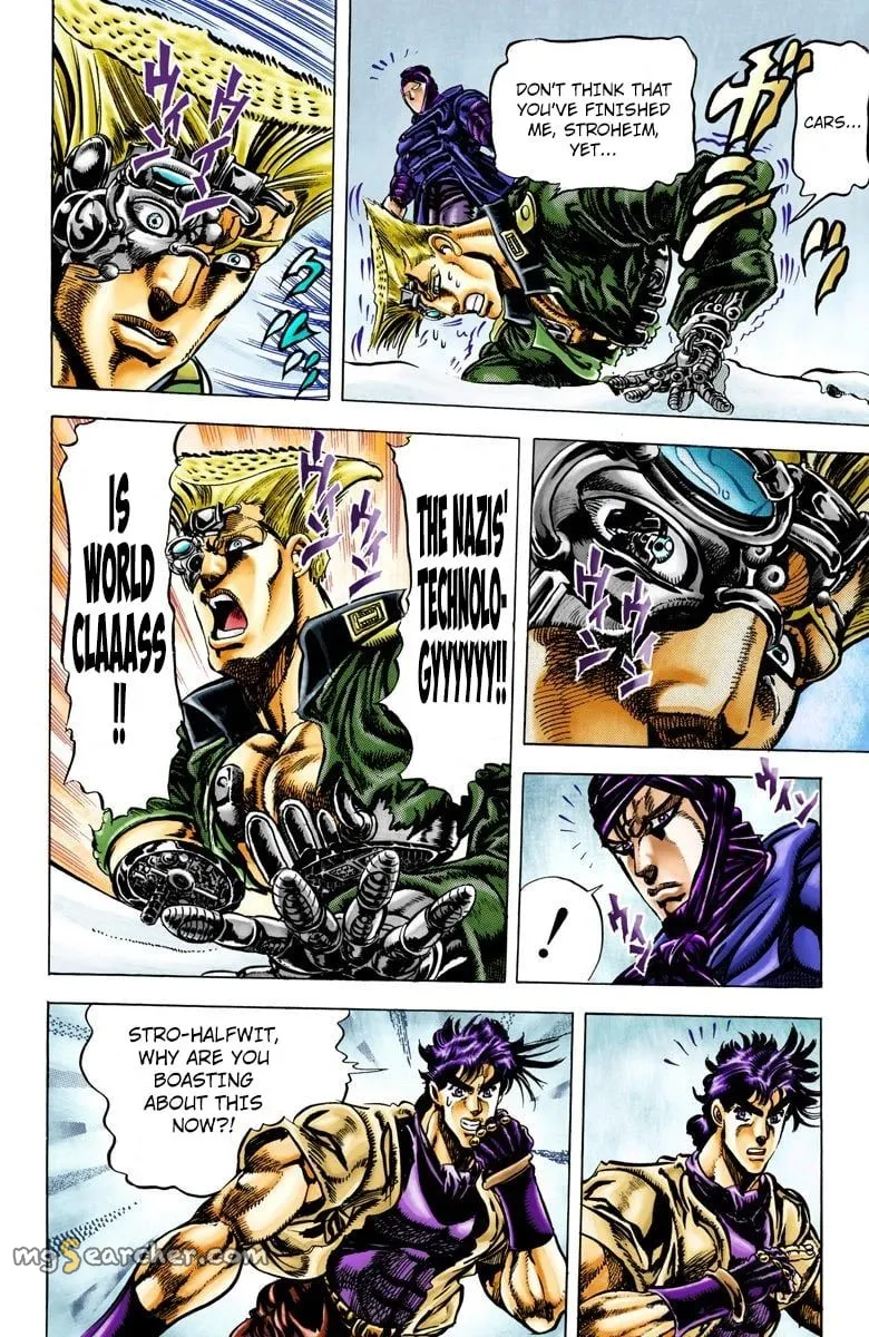 Read JoJo's Bizarre Adventure Part 2 Battle Tendency Official Colored Manga Online
