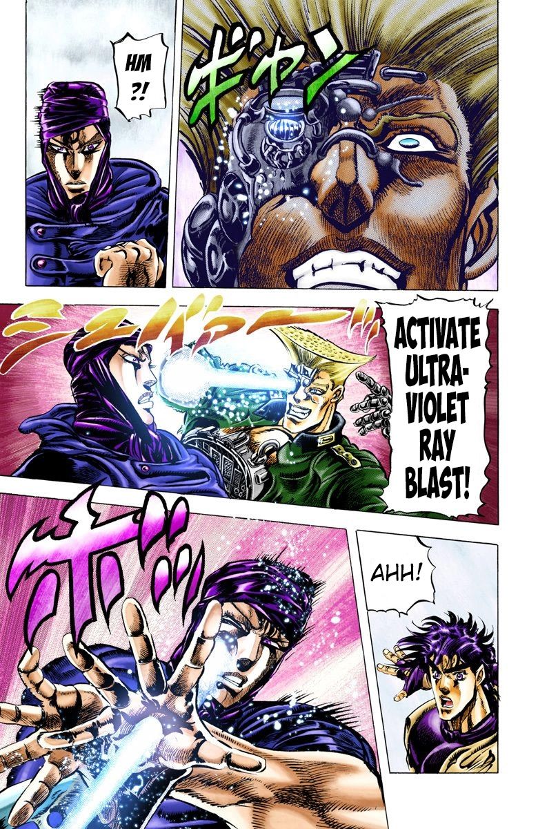 Read JoJo's Bizarre Adventure Part 2 Battle Tendency Official Colored Manga Online