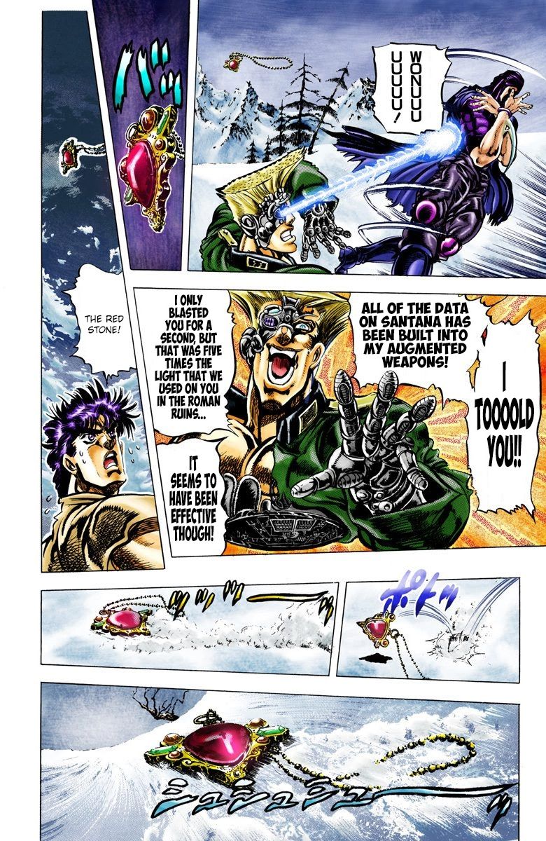 Read JoJo's Bizarre Adventure Part 2 Battle Tendency Official Colored Manga Online