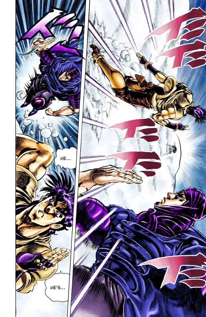 Read JoJo's Bizarre Adventure Part 2 Battle Tendency Official Colored Manga Online