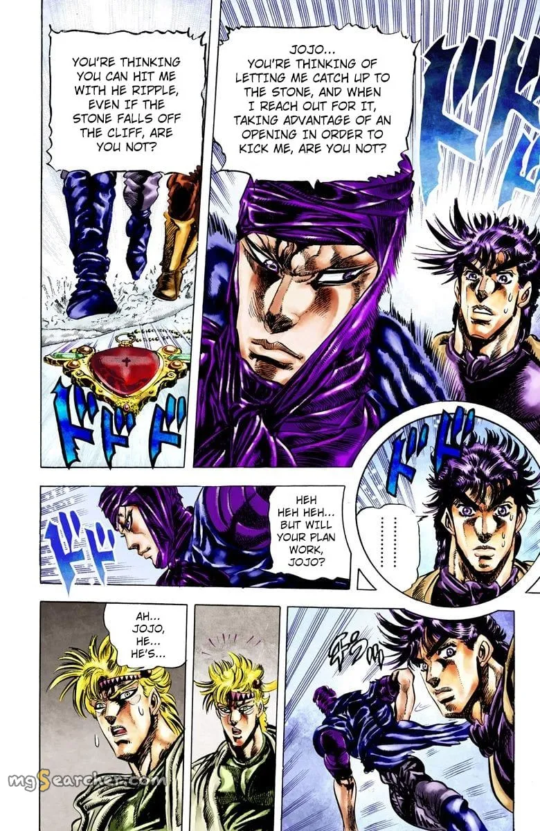 Read JoJo's Bizarre Adventure Part 2 Battle Tendency Official Colored Manga Online