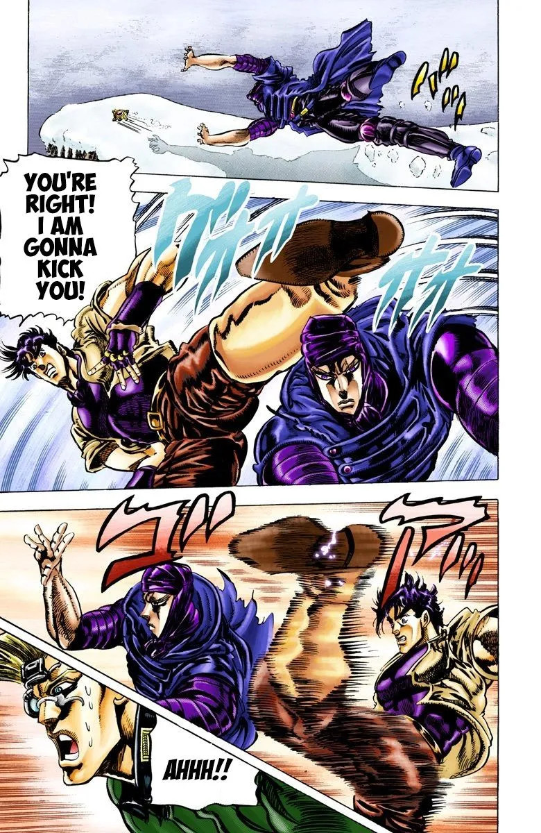 Read JoJo's Bizarre Adventure Part 2 Battle Tendency Official Colored Manga Online