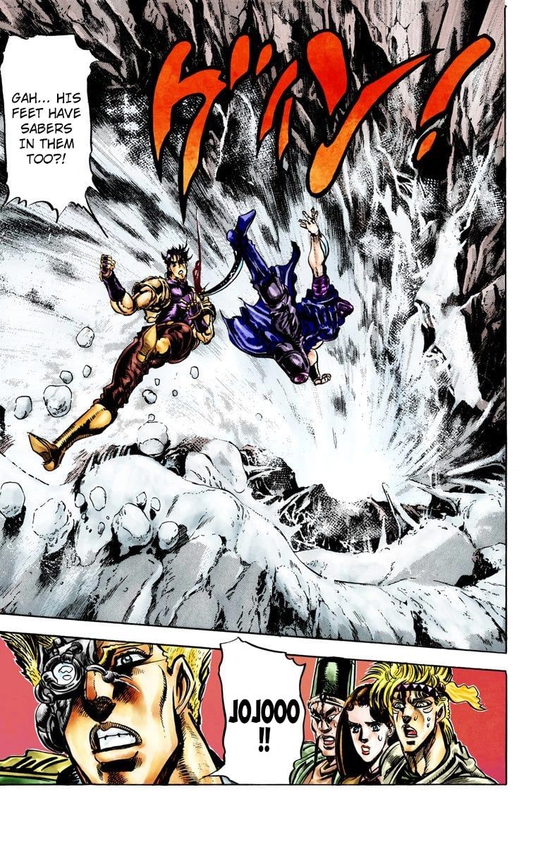 Read JoJo's Bizarre Adventure Part 2 Battle Tendency Official Colored Manga Online