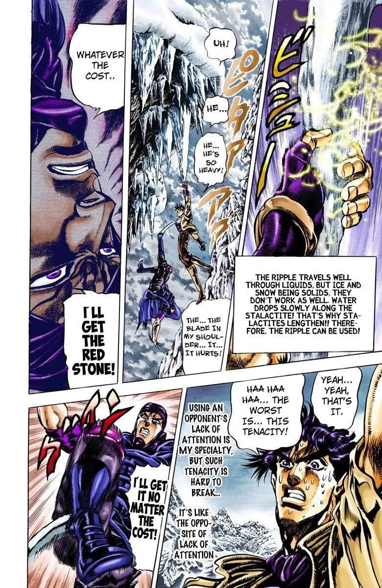 Read JoJo's Bizarre Adventure Part 2 Battle Tendency Official Colored Manga Online