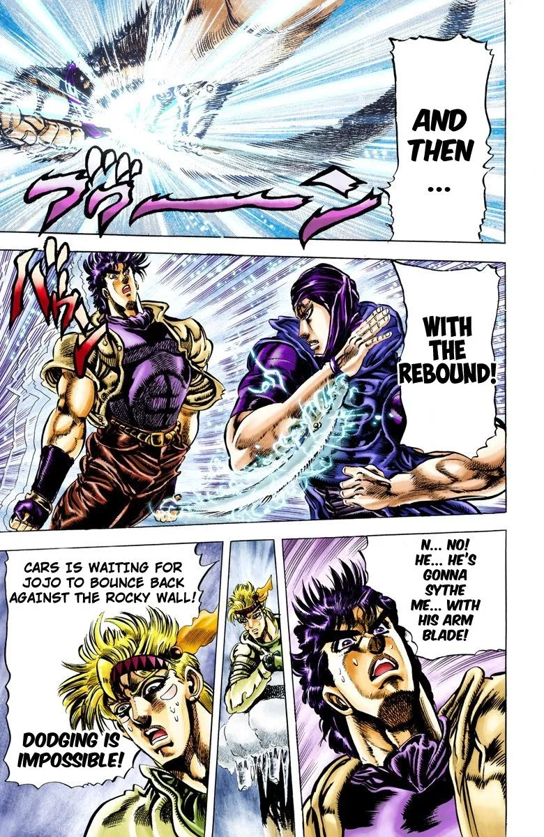 Read JoJo's Bizarre Adventure Part 2 Battle Tendency Official Colored Manga Online