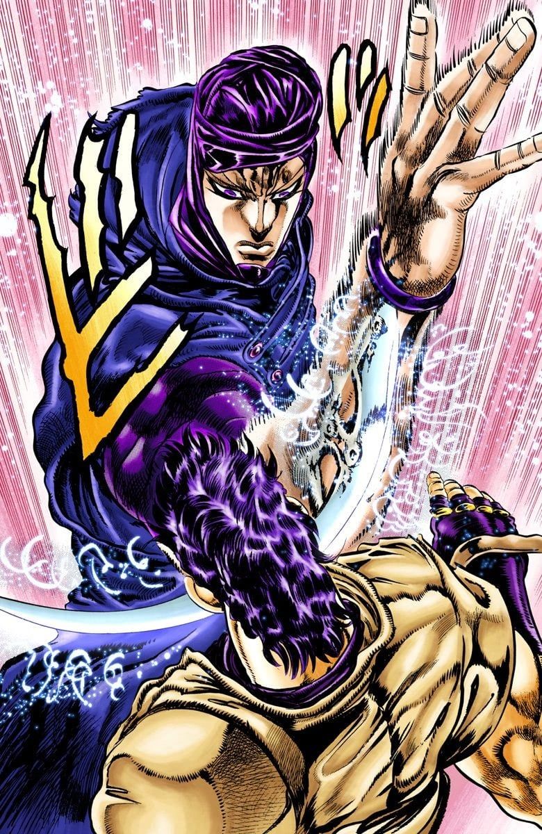 Read JoJo's Bizarre Adventure Part 2 Battle Tendency Official Colored Manga Online