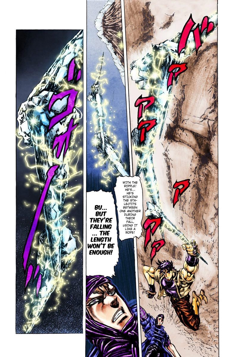 Read JoJo's Bizarre Adventure Part 2 Battle Tendency Official Colored Manga Online