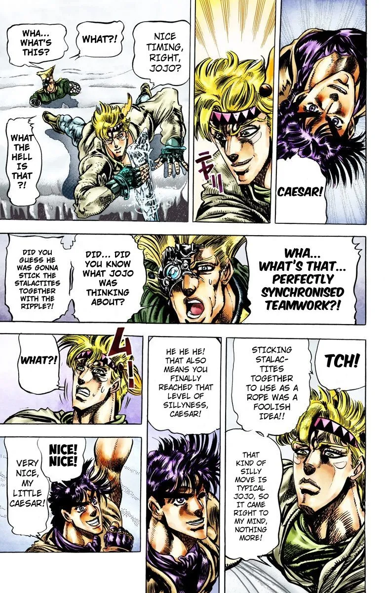 Read JoJo's Bizarre Adventure Part 2 Battle Tendency Official Colored Manga Online
