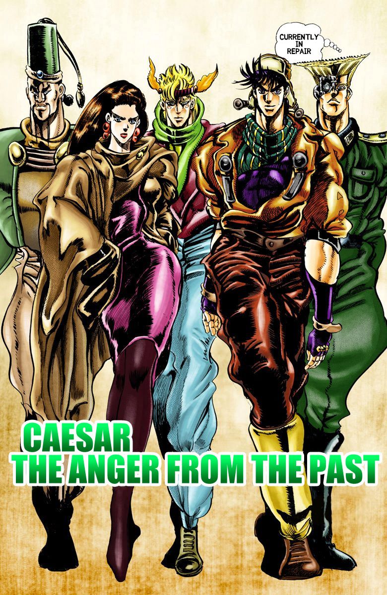 Read JoJo's Bizarre Adventure Part 2 Battle Tendency Official Colored Manga Online