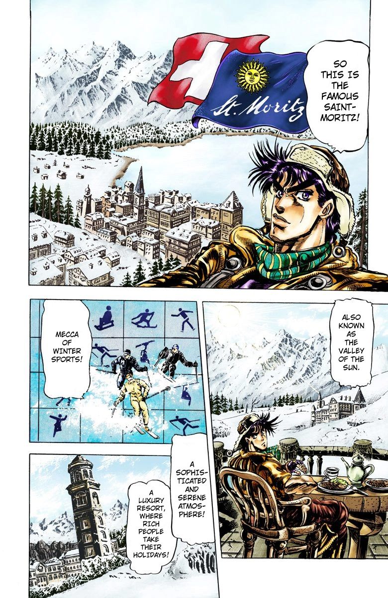 Read JoJo's Bizarre Adventure Part 2 Battle Tendency Official Colored Manga Online