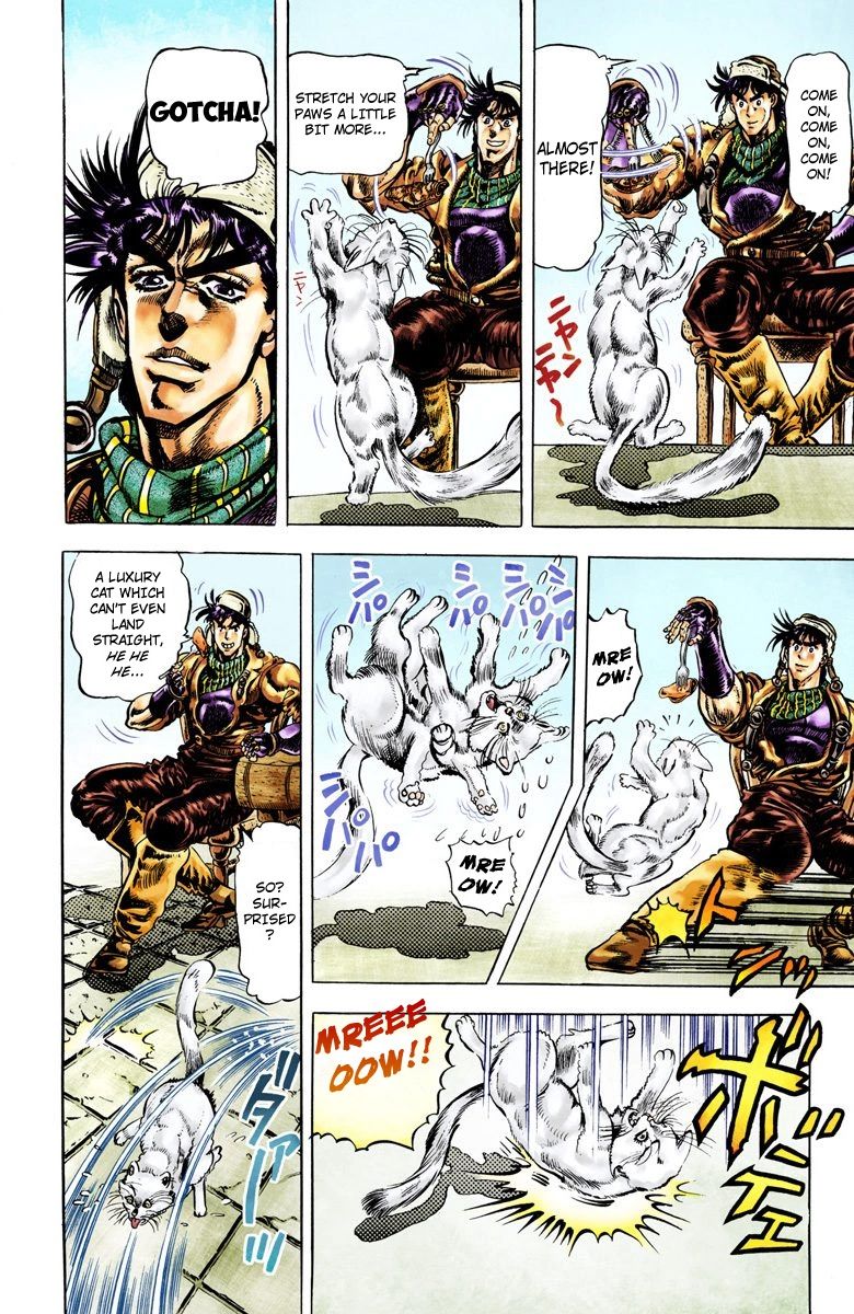 Read JoJo's Bizarre Adventure Part 2 Battle Tendency Official Colored Manga Online